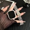 Chameleon PC Case Epoxy Resin Band for Apple Watch 44mm/45mm Pink - 2