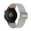 Universal 20mm Gray Nylon Watch Band - Mechanical Drip Elastic Strap - 2