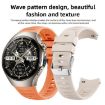 Huawei Watch 5 46mm Blue Corrugated Silicone Band - 4