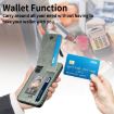 Huawei nova 14 Blue Carbon Fiber Vertical Flip Zipper Phone Case - 7