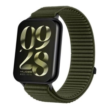 Xiaomi Smart Band 9/8 Pro Woven Nylon Watch Band - Spruce Green - 1