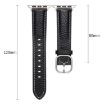 Genuine Leather Watch Band for Apple Watch 46/49/45/44mm - Misty Purple Khaki - 7