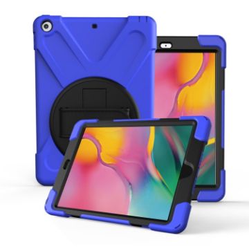 Galaxy Tab A 8.0 2019 T290/T295 360 Rotating Case with Holder & Strap - 1