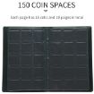 Blue PU Leather Russian Coin Album - Holds 150 Coins Collection - 4