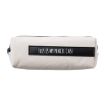 Large Creative School Pencil Case - White-Black Stripe Pen Bag - 2