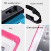 Rose Red Waterproof Transparent Bag for Phone & Small Items - Outdoor Use - 7