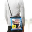 Lake Blue Transparent Waterproof Bag for Mobile Phone & Small Items - 8