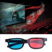 10pcs Universal 3D Glasses Black Frame Red Blue Cyan Anaglyph 0.2mm - 1