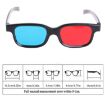 10pcs Universal 3D Glasses Black Frame Red Blue Cyan Anaglyph 0.2mm - 6