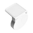 White Bathroom Wall-mounted Toiletries Storage Rack - 3