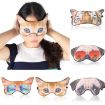 3D Cat Eye Mask - Shading Sleeping Cartoon Animal Printed Eye Mask - 2