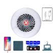 Rechargeable USB Fan Lamp for Camping & Live Broadcast, Multi-function - 1