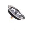 Stainless Steel Sink Strainer Flume Cover for Bathroom & Kitchen - 1