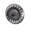 Stainless Steel Sink Strainer Flume Cover for Bathroom & Kitchen - 2