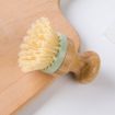 Multifunctional Kitchen Cleaning Brush - Wooden Handle Dish Scrubber - 6