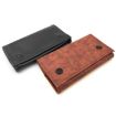 Brown PU Leather Tobacco Portable Storage Bag - Compact & Stylish - 5