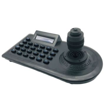 JSK-8003C PTZ Camera Keyboard with 4 Axis Rocker Ball (EU Plug) - 1