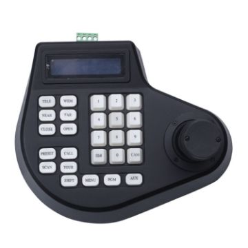 8003H Analog Coaxial Dome Control Keyboard RS485 PTZ 2 Axis US Plug - 1