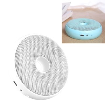 Portable Donut Air Purifier Anion Ozone Deodorizer for Home & Car (White) - 1