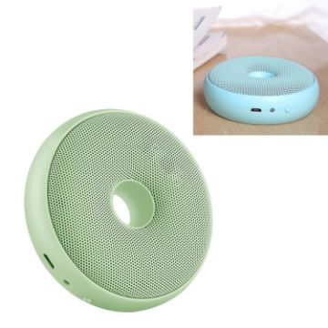 Green Portable Donut Electric Air Purifier for Home & Car - Anion Ozone Deodorizer - 1