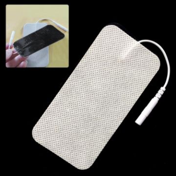 Non-woven Foam Self-adhesive Electrode 6x9cm with 2.5mm Hole - 1