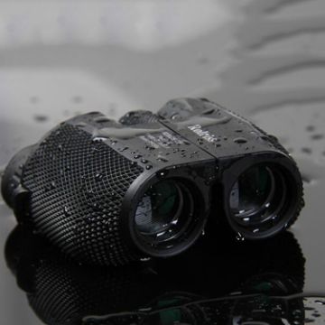 ROLISS 10X25 Waterproof Pocket Binoculars - High Power Telescope (Black) - 1