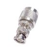 BNC Male to UHF PL259 Male RF Coax Adapter Converter - Straight Connector - 1