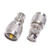 BNC Male to UHF PL259 Male RF Coax Adapter Converter - Straight Connector - 2