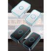 CACAZI A78 Wireless Doorbell, Long-Distance Remote, UK Plug, Black - 2