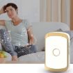 CACAZI A20 EU Plug Wireless Doorbell, Smart Home Digital Music, Black - 6