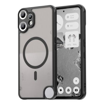 Nothing CMF Phone 2 Pro Fan Dun TPU Hybrid PC Magsafe Case Black - 1