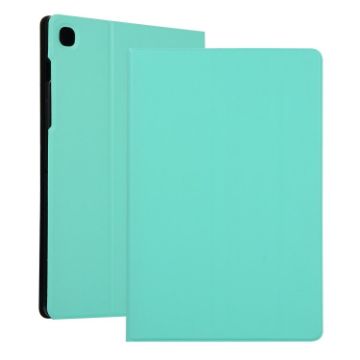 Samsung Galaxy Tab A7/T500 Mint Green PU Leather Case with Holder - 1
