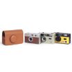 Kodak EKTAR H35/F501/F9 Green Leather Camera Case Bag with Strap - 3