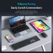 DUX DUCIS LK Series Universal Wireless Keyboard - Black, Portable - 5