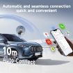 USB Wired to Wireless CarPlay Box Adapter with Type-C (Black) - 4