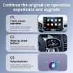USB Wired to Wireless CarPlay Box Adapter with Type-C (Black) - 5