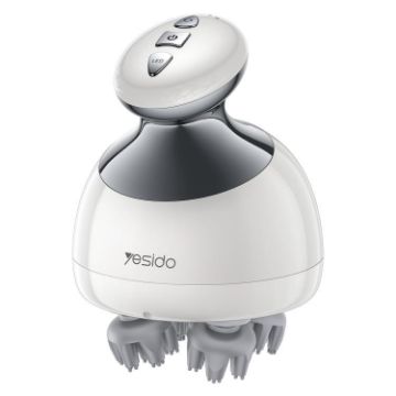Yesido MG12 IPX7 Waterproof Intelligent Head Massager (White) - 1