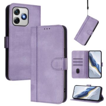 Ulefone Note 18 Ultra/Pro Retro Leather Phone Case - Purple - 1