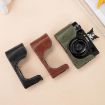 FUJIFILM X100VI Green Buffalo Texture PU Leather Camera Case & Strap - 2