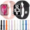 Light Grey Silicone Sports Band for Apple Watch 42/41/40/38mm - 4