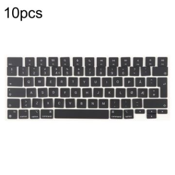 10pcs Norway Keycaps for MacBook A2681 A2941 A3113 A3114 UK Enter - 1