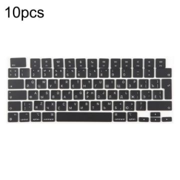 Russian Keycaps for MacBook A2681 A2941 A3113 A3114, 10pcs UK Enter Version - 1