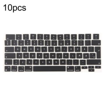 MacBook A2442 A2485 A2779 A2780 A2991 A2992 Keycaps 10pcs UK Enter Denmark - 1