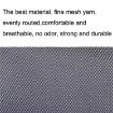 Black Car Seat Hanging Storage Bag with Pocket - Compact Organizer - 3