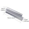Zinc Alloy Guitar Slider Folk Slide Block, 70mm Silver - 3