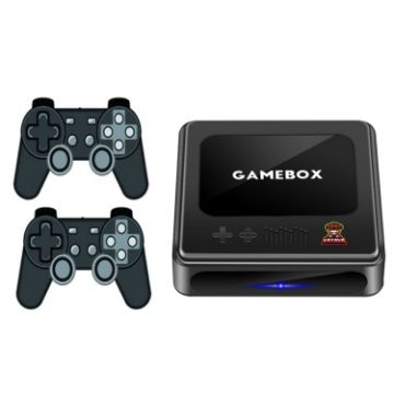 GD10 32G 4K HD TV Game Console Box with 10000+ Games AU Plug (Black) - 1