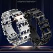 Multifunctional Stainless Steel Outdoor Survival Bracelet for Men (316L) - 9