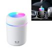 Colorful Cup Humidifier USB Car Air Purifier - White | Portable & Stylish - 1