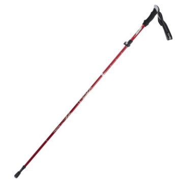 TANERDD TR-D0001 Aluminum Trekking Poles, Folding Walking Sticks (Red) - 1