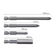 12 PCS Magnetic S2 Alloy Steel Electric Screwdriver Bit Set, Spec: 3 - 7